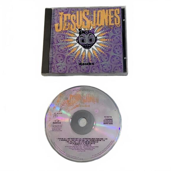 Other - Jesus Jones Doubt CD Album 1991 Capitol/EMI Alternative Rock Right Here